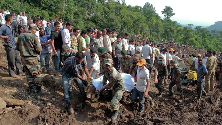 Hundreds have died across India this year since the onset of the monsoon season.