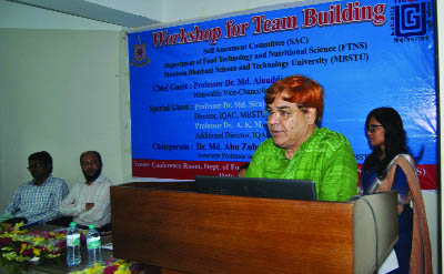 TANGAIL: The three daylong workshop for team building was held at Moulana Bhasani Science and Technology University in Tangail on Sunday. Among others, Prof Dr Md Alauddin inaugurated the workshops.