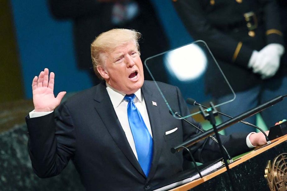 President Donald Trump told the UN General Assembly on Tuesday that the "Iran deal was one of the worst and most one-sided transactions the United States has ever entered into""."