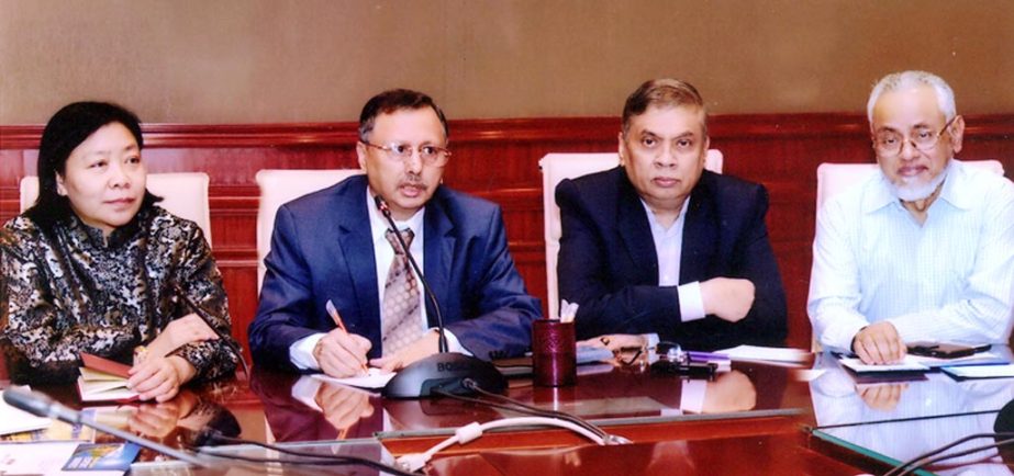 Thai Ambassador to Bangladesh Panpimon Suwannapongse attended a discussion meeting with the President of Chittagong Chamber of Commerce and Industries Mahbubul Alam at World Trade Centre Conference Hall on Thursday. Vice-President Syed Jamal Ahmed, Chamb