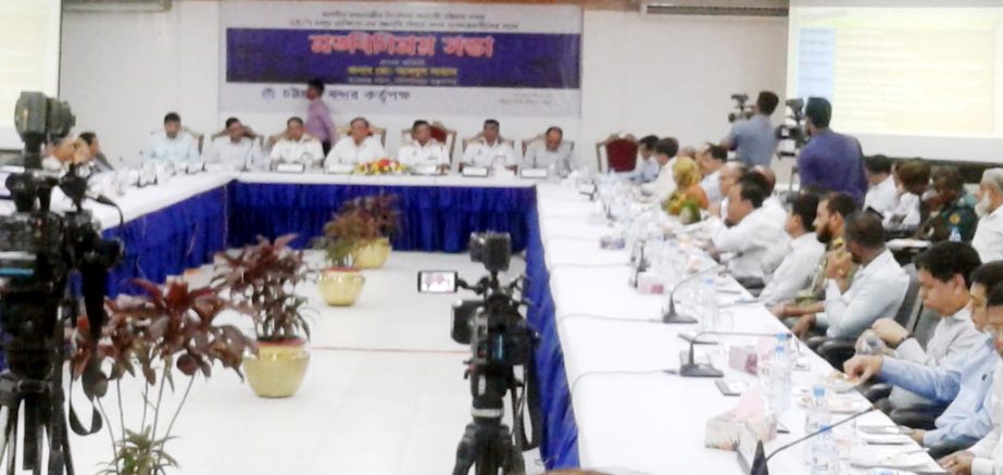 A discussion meeting on the progress of 24 hours in 7 days operation system in export -import at Chittagong Port was held at Port Training Centre yesterday . Secretary, Ministry of Shipping Md Abdus Samad was present as Chief Guest. Chairman Chittagon