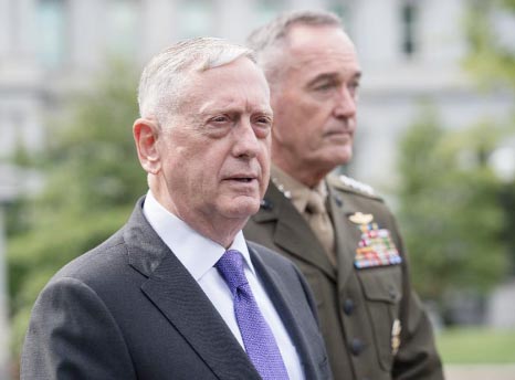 Fighter jets, drone deals and shared concerns over Afghanistan's security challenges look set to dominate the agenda when US Defence Secretary James Mattis (L) visits India this week.
