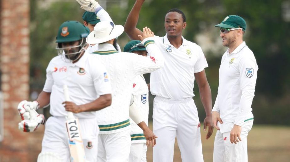 South African bowlers tormented Bangladesh batsmen on Day 3 of the first Test in Potchefstroom on Saturday.