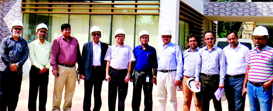 Ahmed Kamal Khan Chowdhury, Managing Director of Prime Bank Limited, recently visited the project of NDE Steel Structures Limited at Bhaluka in Mymensingh financed by the bank. Senior officials from both the organizations were also present.