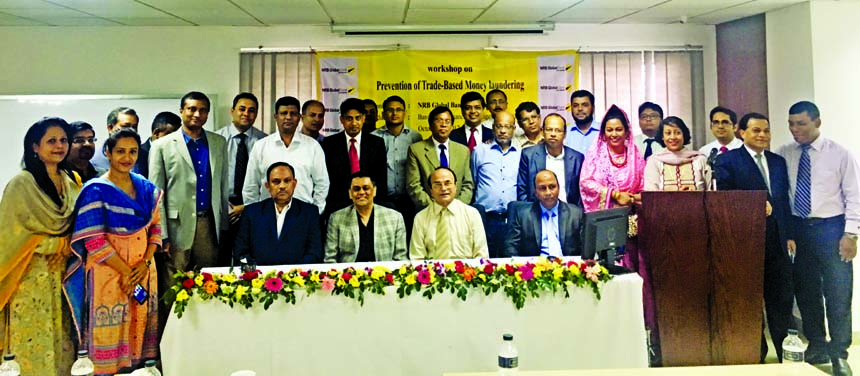 M Fakhrul Alam, Managing Director of ONE Bank Limited, poses with the participants of orientation program for the newly appointed Special Cadre Officers (5th Batch) at OBL Training Institute in the city on Monday. Wakar Hasan, DMD (Operations), John Sarka