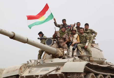 Kurdish peshmerga forces have controlled Kirkuk since advancing against IS militants.