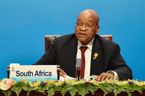 South Africa President Jacob Zuma - who is accused of corruption, fraud, money-laundering and racketeering - has always insisted he is innocent.