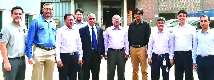 Ahmed Kamal Khan Chowdhury, Managing Director of Prime Bank Limited, visited the factory premises of HATIL at Domna, Kashimpur in Gazipur recently. Md. Touhidul Alam Khan and Syed Faridul Islam, DMDs of the bank, Salim H Rahman, Managing Director and Cha