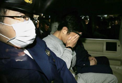 Takahiro Shiraishi is suspected of killing nine people and mutilating them in his small flat in the Tokyo suburbs