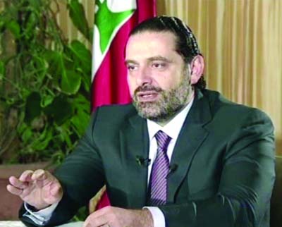 Saad Hariri has not returned to Lebanon since his resignation.