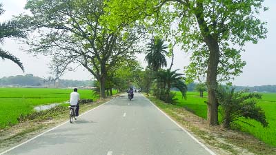 JESSORE: Construction of a 48-kilometre road costing Tk 65cr under LGED's Important Rural Infrastructure Development Project (Prime Minister's Commitment ) has changed the socio-economic condition of the people of Kumira, Sagardari, Trimohoni and Rajg