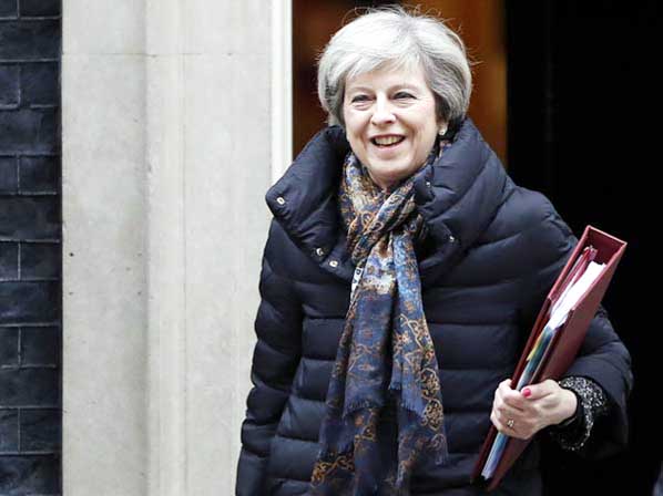 British Prime Minister Theresa May is determined to avoid any more rebellions from MPs within her own party over Brexit legislation.