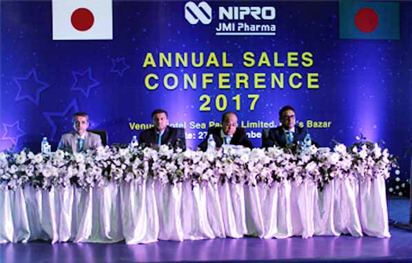 Annual Sales Conference of NIPRO JMI Pharma Ltd was held at Cox's Bazar yesterday.