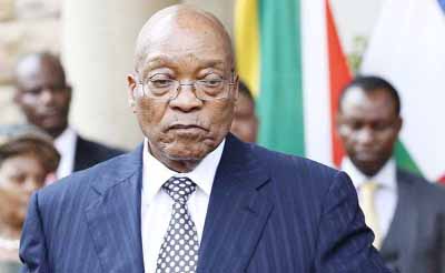 Jacob Zuma faced flak as public demand for his resignation grew before the 2019 general election.