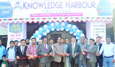 GAFARGAON (Mymensingh): Fahmi Golondaz Babel MP distributing laptops among heads of 157 Primary Schools at Gafargaon Upazila as Chief Guest on Wednesday .