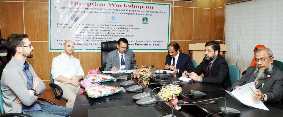 Linkoping University of Sweden and Chittagong Veterinary & Animal Science University jointly organized three day- long workshop on Bangladesh Sweden Collaborative Projective at the conference hall of the University on Sunday.