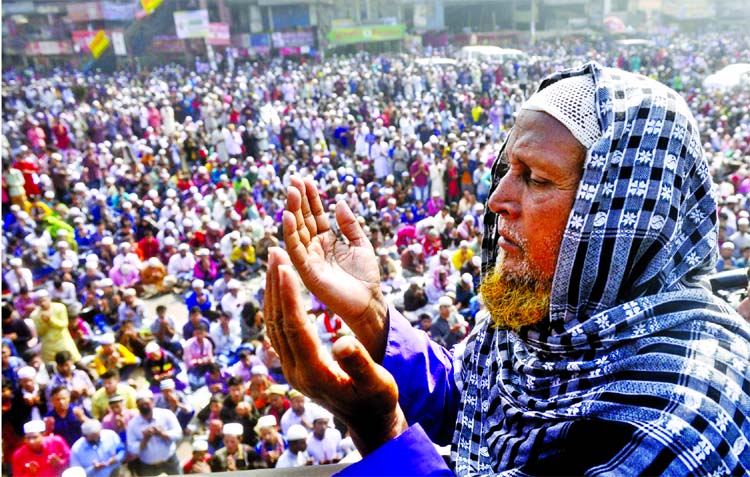 Second phase of Biswa Ijtema ended with Akheri Munajat on Sunday. Thousands of devotees joined there seeking divine blessings for the Muslim Ummah.