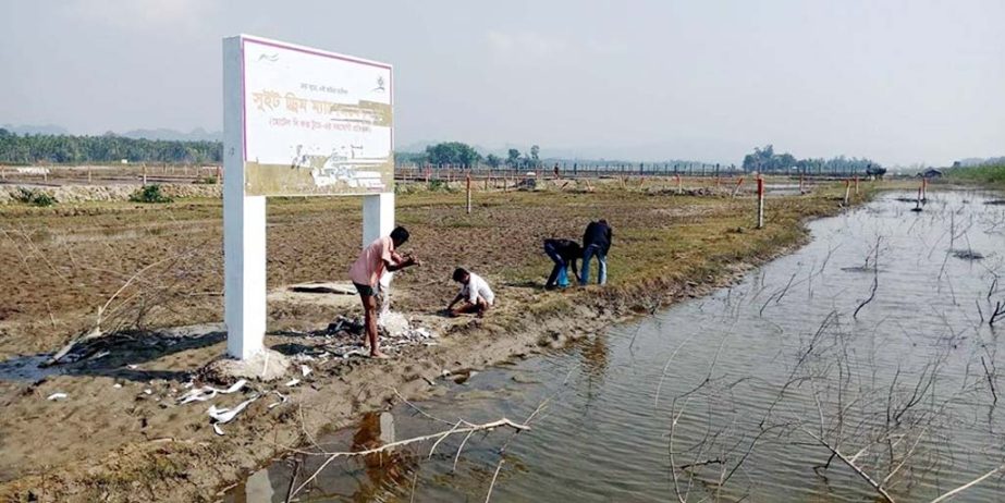 Mobile court recovered 1.10 acres of land worth Tk 5 cr from the illegal occupation of Hotel Cox today at Shilkhali Mouza at Baharchara Union in Cox's Bazar on Thursday. Executive Magistrate Pronoy Chakma led the mobile court.