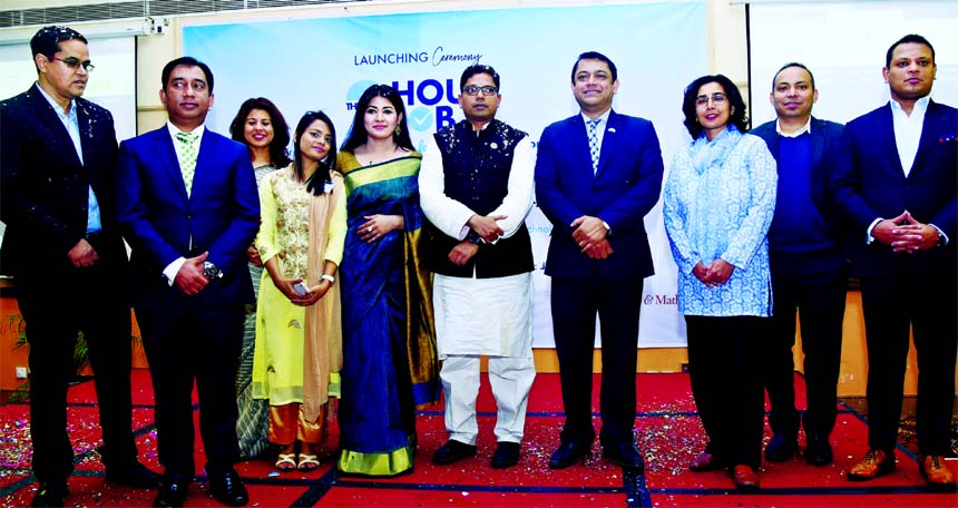 State Minister of ICT Ministry of Posts, Telecommunications and Information Technology, Zunaid Ahmed Palak, poses for a photograph after launching of the2hourjob.com at a hotel in the city recently. The2hourjob.com is a first of its kind service portal in