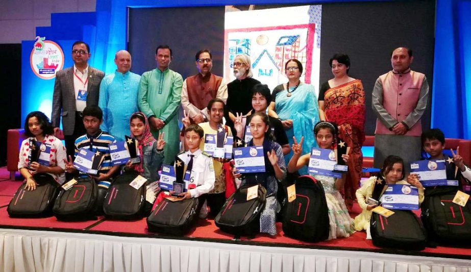 Prize distribution ceremony of art competition of Chittagong REHAB Fair was held at Mohona Hall of Hotel Radisson Blue on Thursday. Md Abdul Mannan, Divisional Commissioner, Chittagong was present as Chief Guest.