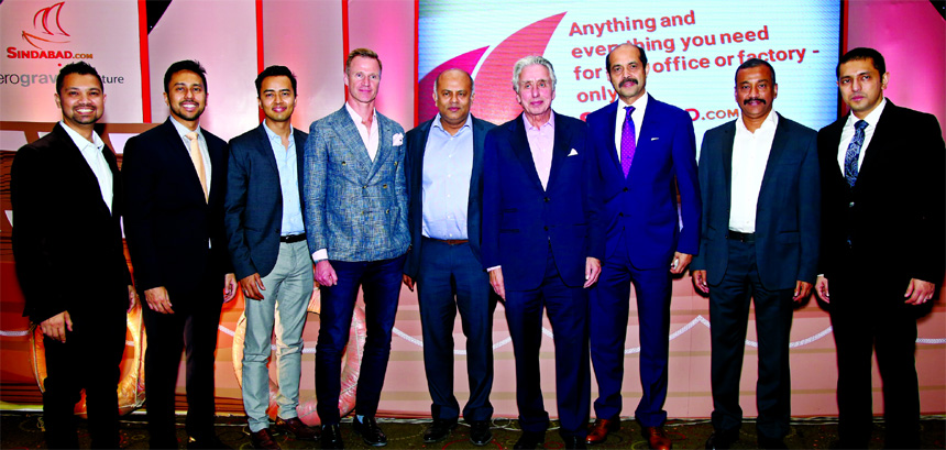 Atiqul Islam, former President of BGMEA, poses for a photograph at a celebration programme of Zero Gravity Ventures Limited (an e-commerce incubator of Ananta Group) at a hotel in the city recently. Zero Gravity Ventures operates two e-commerce sites- sin