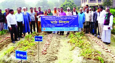 RANGPUR: The Timber crops Research Centre of BRRI with its Regional Agriculture Research Centre organised a farmerâ€™s field Day on the cultivation technologies of BRRI Varities potatoes at its Burirhat Farm on Thursday.