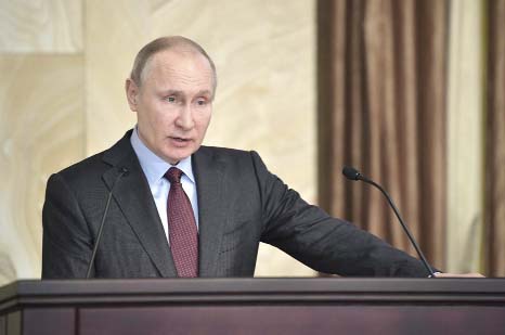Russian President Vladimir Putin said that Jews may be behind alleged meddling in the U.S. presidential election.
