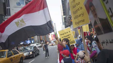 About 60 delegates from 30 different states will head to the US capital on Monday and Tuesday to push legislators to support freedom and human rights in Egypt