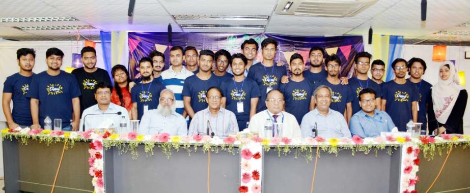 Participants of the CSE Carnival 2018 organised by the Department of Computer Science and Engineering of Green University of Bangladesh are seen at a photo pose at the University campus recently.