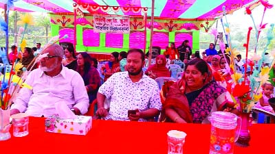 BETAGI (Barguna): The prize distribution ceremony of annual sports and cultural competition of Betagi KG School was held on Wednesday. Among others, Mahmuda Begum, Principal, Md Rajib Ahsan, UNO and President of the Governing Body of the School and A
