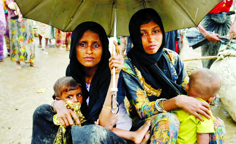 Rohingya refugees in Bangladesh face monsoon threats. File photo