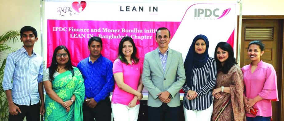 Mominul Islam, Managing Director of IPDC Finance Limited, poses for a photograph after signing a partnership agreement with Moner Bondhu (a mental health and wellbeing support centre) at the company's head office in the city on Wednesday. Zahid Hossain K