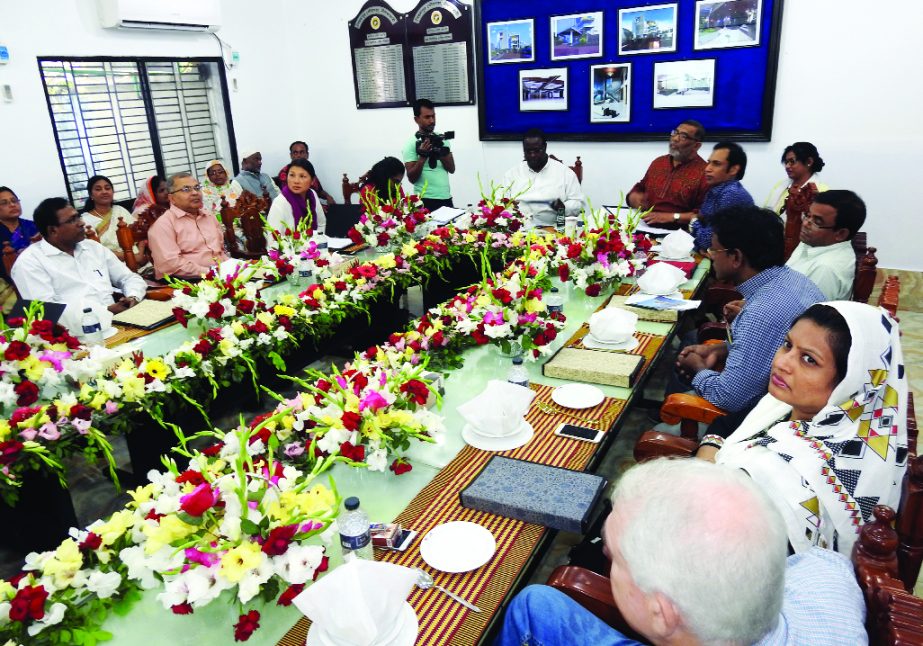 SAIDPUR (Nilphamari): A meeting of Saidpur Municipality with World Bank's representative on 10 development projects financed by World Bank was held at Saidpur Upazila recently.