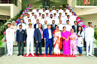 GAZIPUR: The passing out ceremony of the seventh batch of pre-sea cadets of International Maritime Academy was held at Pubail in Gazipur yesterday.