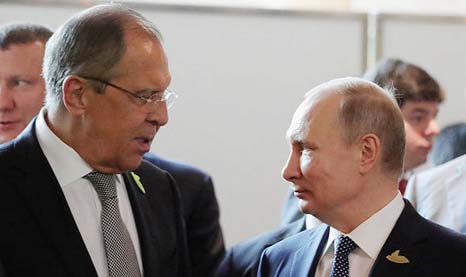 Sergey Lavrov has warned that ruining the World Cup could be a motive in the spy poison attack.