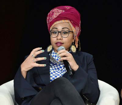 Australia's Yassmin Abdel-Magied says she was denied entry into the US ahead of a planned speaking engagement in New York