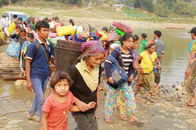 Thousands of people have fled renewed fighting between the army and ethnic Kachin rebels in Myanmarâ€™s northernmost state.