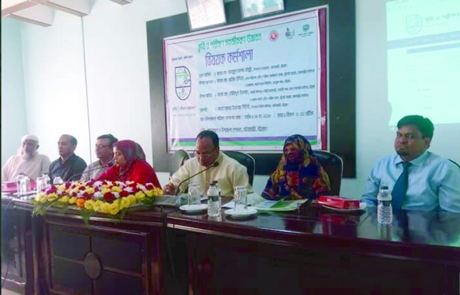 A workshop on Agri and Rural loan simplication process arranged by Chattogram District Administration was held at Hathazari recently.
