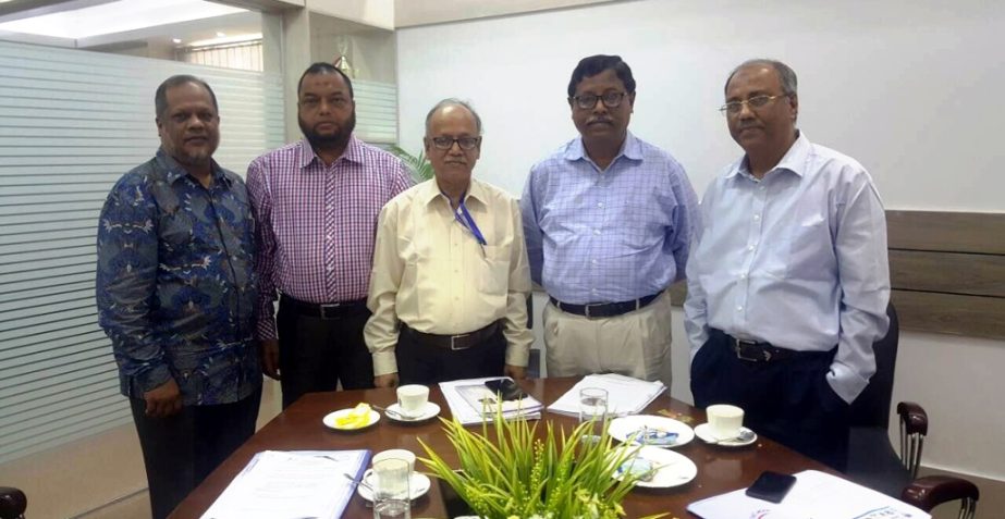 Representative of Southern University, Bangladesh meet with University Grant Commission Chairman Prof Abdul Mannan at UGC office yesterday.