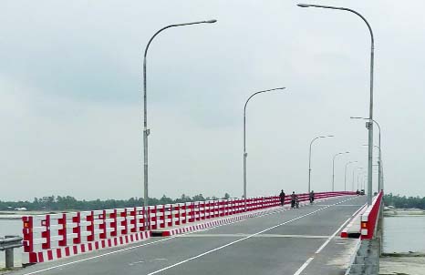 KURIGRAM; The second Dharala Bridge named as Sheikh Hasina Dharala Bridge over Dharala River in Phulbari Upazila was opened for traffic yesterday.