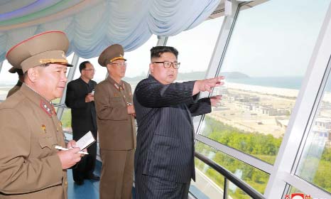 North Korean leader Kim Jong-un has shuffled his senior military staff..