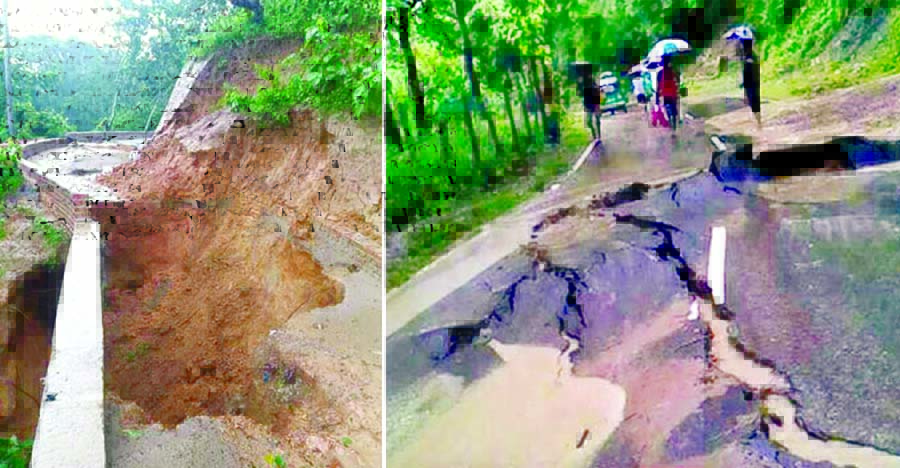 At least 13 people were killed in a landslide triggered by heavy rains in Rangamati on Tuesday.