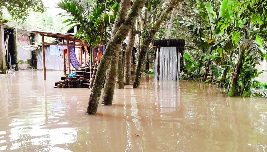 HABIGANJ: Kushiyara River Erosion has taken a serious turn at Digholbak Union by flooding 25 villages on Tuesday.