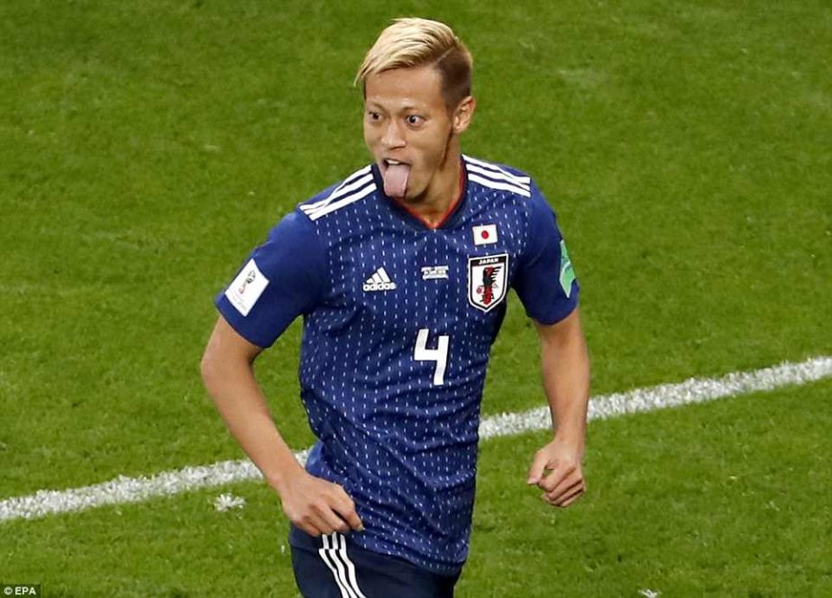 Honda's close-ranged strike secured a vital point for Japan which leaves Group H of the World Cup wide open.