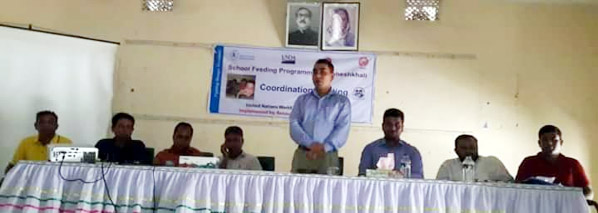 The quarterly Coordination Meeting of School Feeding Programme was held at Moheshkhali organised by Management of Resource Integration Center (Rick), Bangladesh's Social Development Organisation, funded the United Nations World Food Programme yesterda