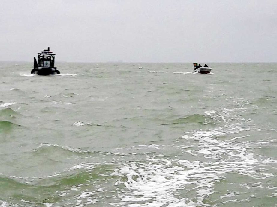 The 9th patrolling of Border Guard Bangladesh (BGB) and Myanmar BGP in the Naf River was held on Sunday.