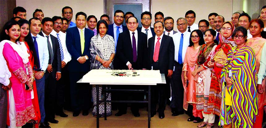 ONE Bank Limited arranged a simple ceremony on the occasion of its 19th Founding Anniversary of the bank at its head office on Sunday. M Fakhrul Alam, Managing Director along with Senior Executives and employees of the bank attended to mark the occasion.
