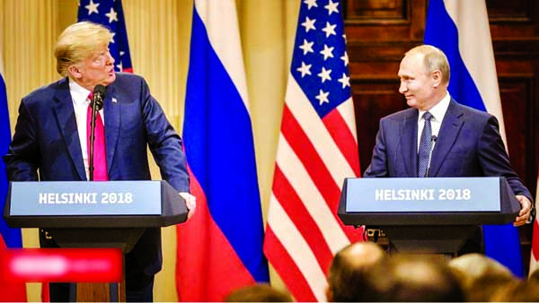 The ways Trump and Putin see eye to eye. BBC photo