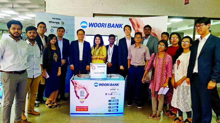 Woori Bank Bangladesh arranges idea competition titled "Woori Idea Fest-2018" focusing on generating "Innovative Business and Promotional Idea for Banks in Bangladesh" from future leaders. Competitors from four universities (Dhaka University, Jahangir