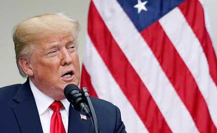 US President Donald Trump on Monday said he was willing to meet Iran leaders "any time""."